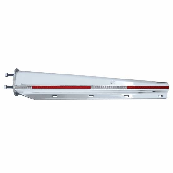 UNITED PACIFIC - UNITED PACIFIC - 10660 - PERCHAS PARA GUARDABARROS DE 30" DE INOXIDABLE Y RESISTENTES CON REFLECTOR - PATRÓN DE PERNOS DE 2-1/2" (PAR)