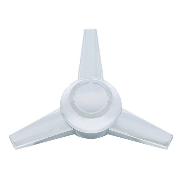 UNITED PACIFIC - UNITED PACIFIC - 10722 - PLÁSTICO CROMADO 3 SÓLO SPINNER DE BARRA RECTA EXTRA GRANDE