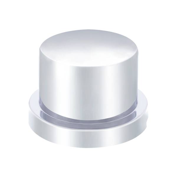 UNITED PACIFIC - UNITED PACIFIC - 10750B - TAPA DE TUERCA SUPERIOR PLANA DE PLÁSTICO CROMADA DE 7/16" X 1/2" - A PRESIÓN (A GRANEL)
