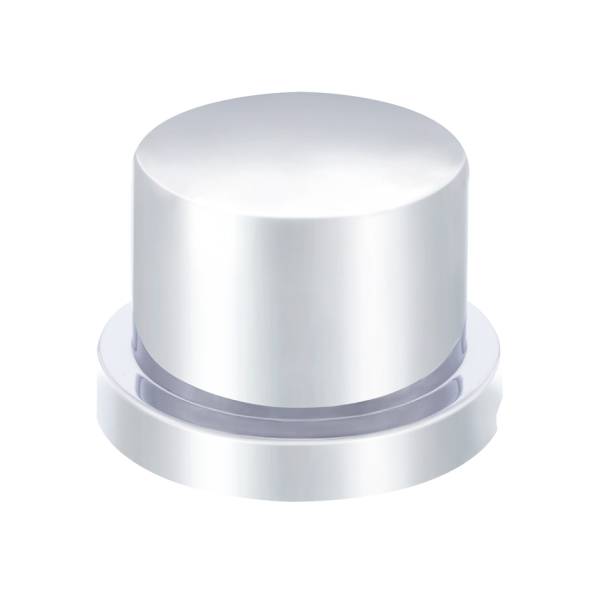 UNITED PACIFIC - UNITED PACIFIC - 10751B - TAPA DE TUERCA SUPERIOR PLANA DE PLÁSTICO CROMADA DE 1/2" X 5/8" - A PRESIÓN (A GRANEL)