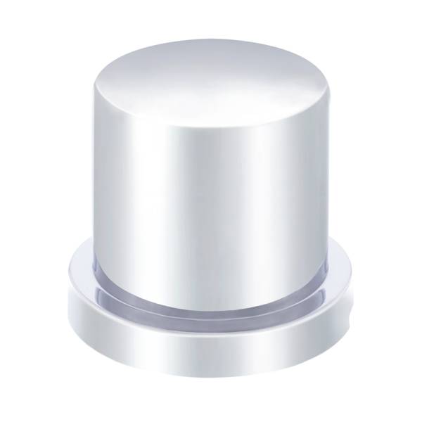 UNITED PACIFIC - UNITED PACIFIC - 10759B - TAPA DE TUERCA SUPERIOR PLANA DE PLÁSTICO CROMADA DE 33 MM X 1-5/8" - A PRESIÓN (A GRANEL)