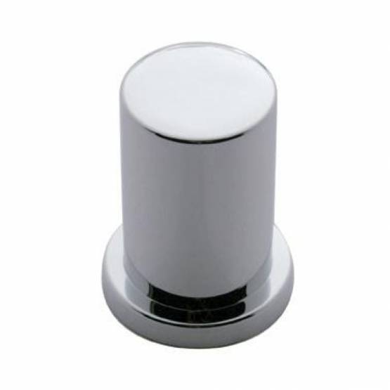 UNITED PACIFIC - UNITED PACIFIC - 10776B - TAPA DE PERNO HULK INTERNACIONAL CROMADA DE 1" X 1 7/8" (A GRANEL)