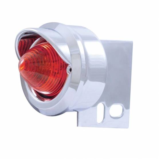 UNITED PACIFIC - UNITED PACIFIC - 10985 - LUZ EXTREMA PARA COLGADOR DE GUARDABARROS DE COLMENA DE 9 LED CON VISERA - LED ROJO/LENTE ROJA