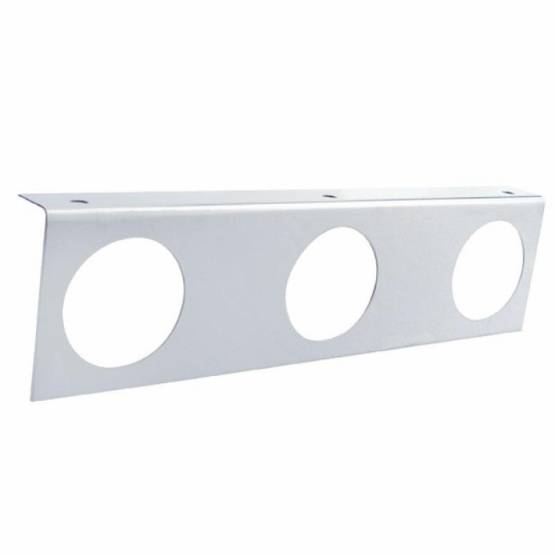 UNITED PACIFIC - UNITED PACIFIC - 20451 - SOPORTE DE LUZ DE ACERO INOXIDABLE CON 3 CORTES DE LUZ DE 2-1/2"