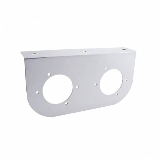 UNITED PACIFIC - UNITED PACIFIC - 20751 - SOPORTE DE LÁMPARA DE ACERO INOXIDABLE PARA DOS LUCES DE 3"