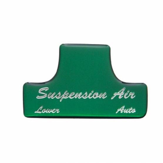 UNITED PACIFIC - UNITED PACIFIC - 21026-1G - SÓLO ETIQUETA PROTECTORA DEL INTERRUPTOR DE AIRE DE SUSPENSIÓN - VERDE
