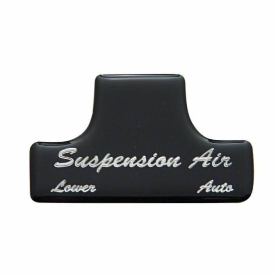 UNITED PACIFIC - UNITED PACIFIC - 21026-1K - SÓLO ETIQUETA PROTECTORA DEL INTERRUPTOR DE AIRE DE SUSPENSIÓN - NEGRO