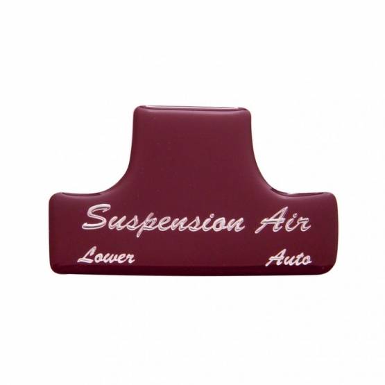 UNITED PACIFIC - UNITED PACIFIC - 21026-1R - SÓLO ETIQUETA PROTECTORA DEL INTERRUPTOR DE AIRE DE SUSPENSIÓN - ROJO
