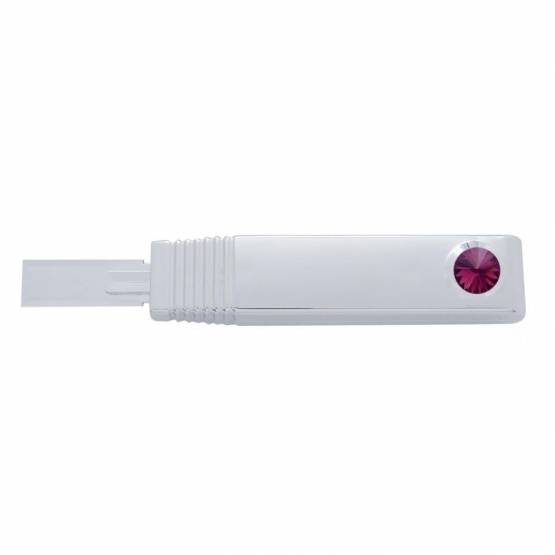 UNITED PACIFIC - UNITED PACIFIC - 21085 - TAPA PALANCA DE INTERMITENTES CON CRISTAL MORADO