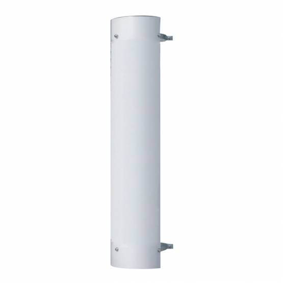 UNITED PACIFIC - UNITED PACIFIC - 21229 - PROTECCIÓN DEL SILENCIADOR DE ESCAPE DE INOXIDABLE DE 180 GRADOS DE 48" DE ALTO PARA ESCAPE DE 5" DE DIÁMETRO - LISO