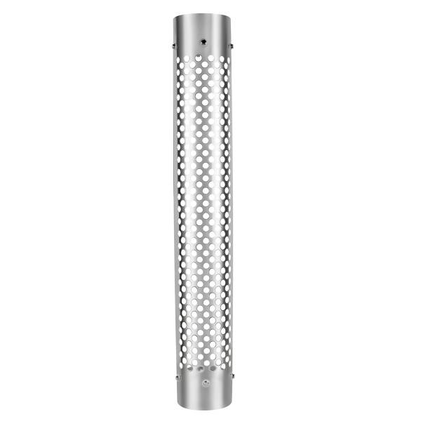 UNITED PACIFIC - UNITED PACIFIC - 21233 - PROTECCIÓN DEL SILENCIADOR DE ESCAPE DE INOXIDABLE DE 48" DE ALTO Y 180 GRADOS PARA ESCAPE DE 5" DE DIÁMETRO - RANURA REDONDA