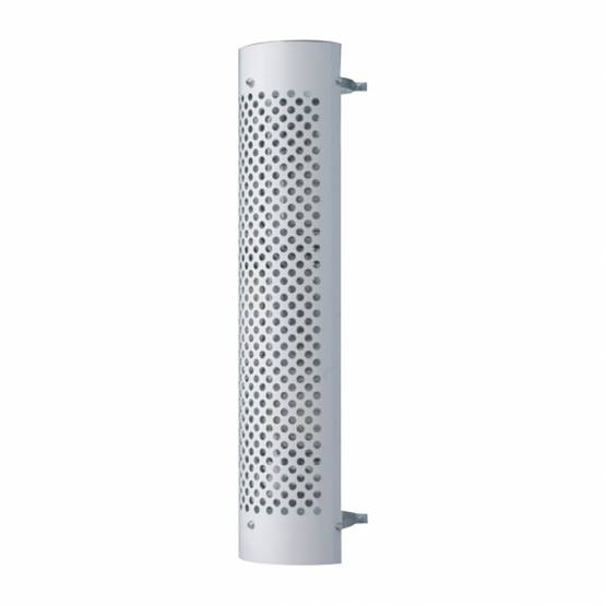 UNITED PACIFIC - UNITED PACIFIC - 21235 - PROTECCIÓN DEL SILENCIADOR DE ESCAPE DE INOXIDABLE DE 48" DE ALTO Y 180 GRADOS PARA ESCAPE DE 7" DE DIÁMETRO - RANURA REDONDA