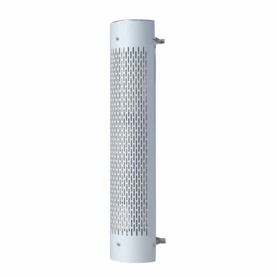 UNITED PACIFIC - UNITED PACIFIC - 21237 - PROTECCIÓN DEL SILENCIADOR DE ESCAPE DE INOXIDABLE DE 48" DE ALTO Y 180 GRADOS PARA ESCAPE DE 5" DE DIÁMETRO - RANURA VERTICAL