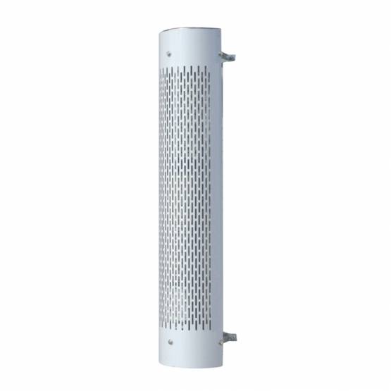 UNITED PACIFIC - UNITED PACIFIC - 21249 - PROTECCIÓN DEL SILENCIADOR DE ESCAPE DE INOXIDABLE DE 48" DE ALTO Y 270 GRADOS PARA ESCAPE DE 10" DE DIÁMETRO - RANURA VERTICAL