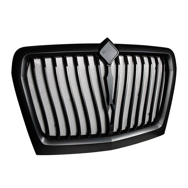 UNITED PACIFIC - UNITED PACIFIC - 21335 - PARRILLA ESTILO CURVA NEGRA CON PANTALLA DE ERRORES PARA INTERNATIONAL LT 2018-2024