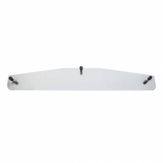 UNITED PACIFIC - UNITED PACIFIC - 21416 - PLACA DE GUARDABARROS INFERIOR ESTÁNDAR DE INOXIDABLE 304 DE 3" X 12" - ESPÁRRAGO SOLDADO