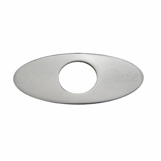 UNITED PACIFIC - UNITED PACIFIC - 23007 - PETERBILT 377 PROTECTOR DE LLAVE DE INOXIDABLE (TARJETA DE 2)