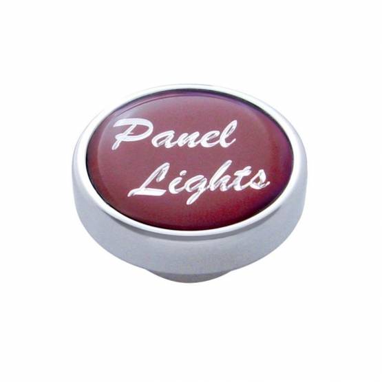 UNITED PACIFIC - UNITED PACIFIC - 23219 - PANEL DE LUCES PERILLA DEL TABLERO - ETIQUETA ROJA BRILLANTE
