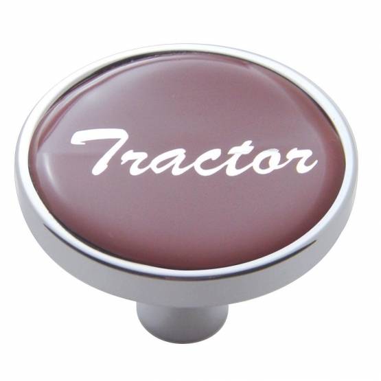 UNITED PACIFIC - UNITED PACIFIC - 23292 - PERILLA DE LA VÁLVULA DE AIRE CORTA DEL TRACTOR - PEGATINA ROJA BRILLANTE