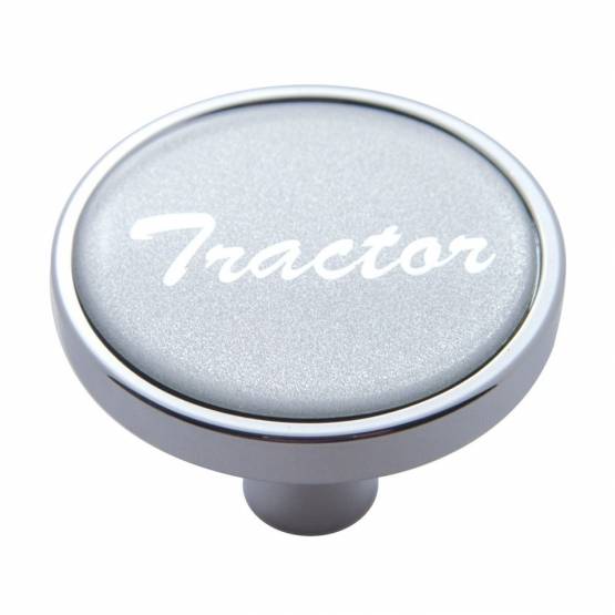 UNITED PACIFIC - UNITED PACIFIC - 23293 - POMO DE LA VÁLVULA DE AIRE CORTA DEL TRACTOR - PEGATINA PLATA BRILLANTE