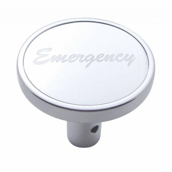 UNITED PACIFIC - UNITED PACIFIC - 23331 - PERILLA DE VÁLVULA DE AIRE LARGA DE EMERGENCIA - PEGATINA DE ALUMINIO PLATA