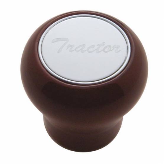 UNITED PACIFIC - UNITED PACIFIC - 23358 - POMO VÁLVULA AIRE MADERA TRACTOR - PLACA INOX