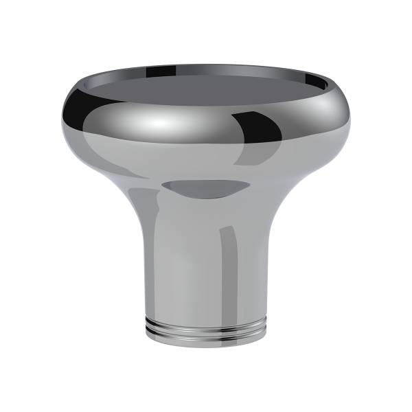 UNITED PACIFIC - UNITED PACIFIC - 23496 - PERILLA DE CAMBIO REDONDA DE ALUMINIO CON ROSCA 1/2"-13 - CROMADA