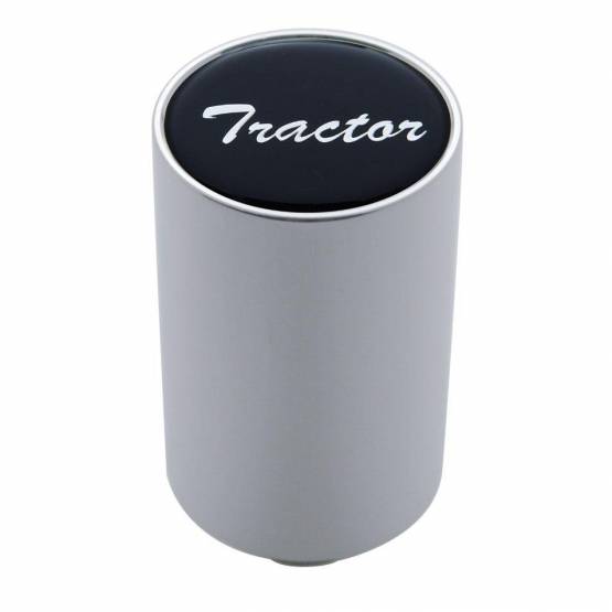 UNITED PACIFIC - UNITED PACIFIC - 23742 - PERILLA DE VÁLVULA DE AIRE DE 3" PARA TRACTOR - PEGATINA DE ALUMINIO NEGRO