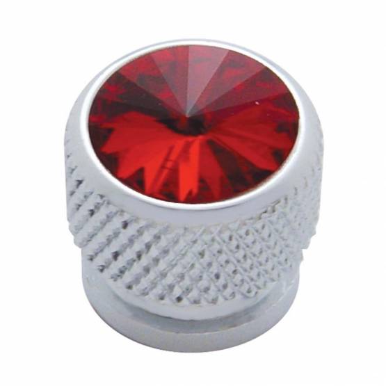 UNITED PACIFIC - UNITED PACIFIC - 23912 - CABEZA DE TORNILLO CROMADA CON CRISTAL ROJO (TARJETA DE 4)