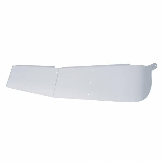 UNITED PACIFIC - UNITED PACIFIC - 28002 - VISERA CURVADA DE INOXIDABLE DE 12" PARA KENWORTH W900 1995-2006