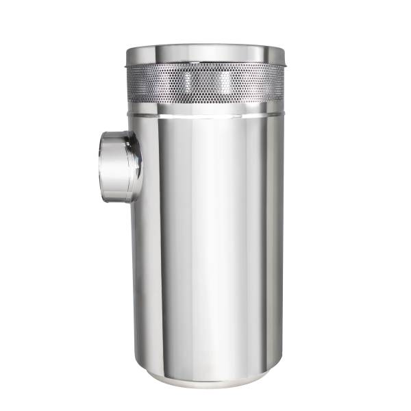 UNITED PACIFIC - UNITED PACIFIC - 28201 - CARCASA DE FILTRO DE AIRE DE INOXIDABLE CORTADO DE 15" PARA PETERBILT