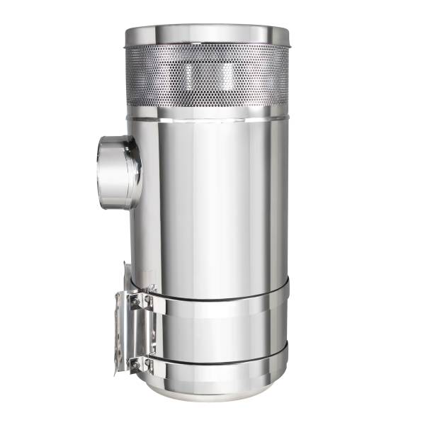UNITED PACIFIC - UNITED PACIFIC - 28205 - KIT DE FILTRO DE AIRE INOXIDABLE DE 15" CON SOPORTES PARA PETERBILT