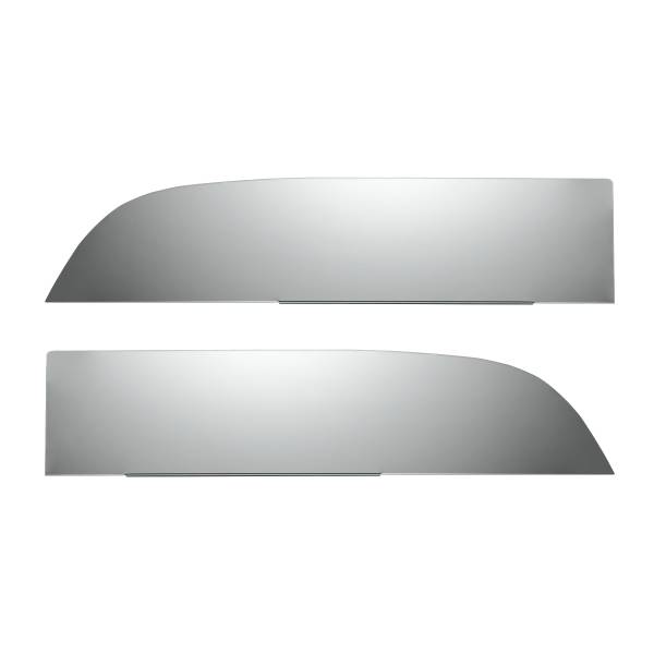 UNITED PACIFIC - UNITED PACIFIC - 29057 - EMBELLECEDOR DE VENTANA CORTADO DE 8" DE INOXIDABLE PARA CAMIONES KENWORTH T680/T880