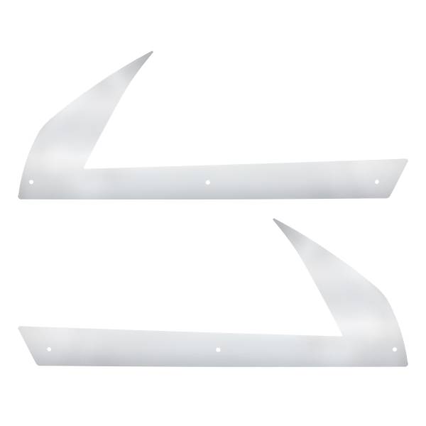 UNITED PACIFIC - UNITED PACIFIC - 29149 - PROTECTORES DE GUARDABARROS 430 SS DEBAJO DE FAROS PARA FREIGHTLINER CASCADIA 2018-2024 (PAR)