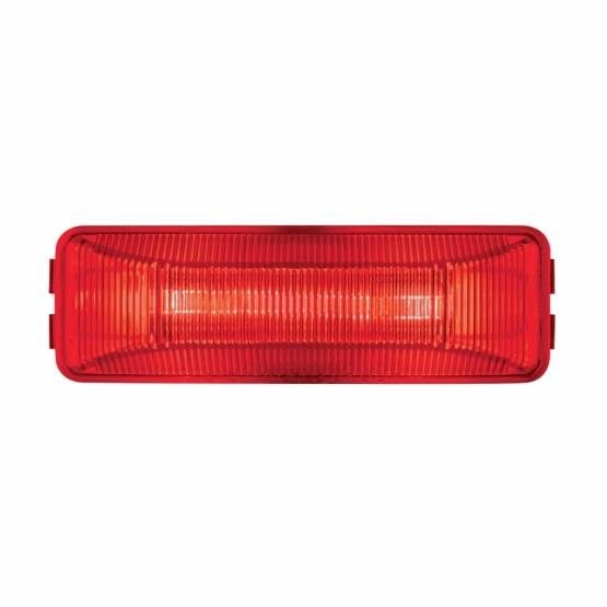 UNITED PACIFIC - UNITED PACIFIC - 30055 - LUZ RECTANGULAR DE BOMBILLAS DOBLES (LIQUIDACIÓN/MARCADOR) - LENTE ROJA