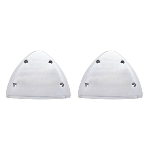 UNITED PACIFIC - UNITED PACIFIC - 30419 - KIT DE TAPAS DE INTERMITENTES DE ALUMINIO PULIDO PARA PETERBILT (PAR)
