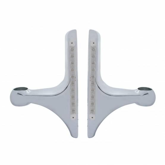 UNITED PACIFIC - UNITED PACIFIC - 30458 - SOPORTE DE FARO LED - 10 LED ÁMBAR/LENTE TRANSPARENTE (PAR)