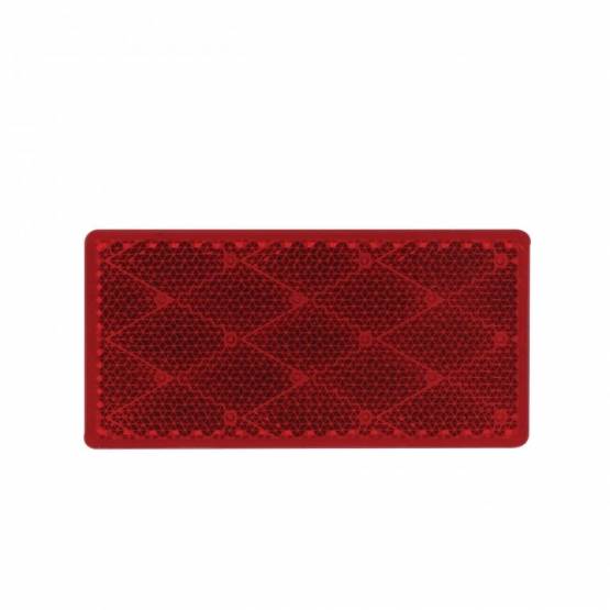 UNITED PACIFIC - UNITED PACIFIC - 30708 - REFLECTOR RECTANGULAR DE MONTAJE RÁPIDO - ROJO