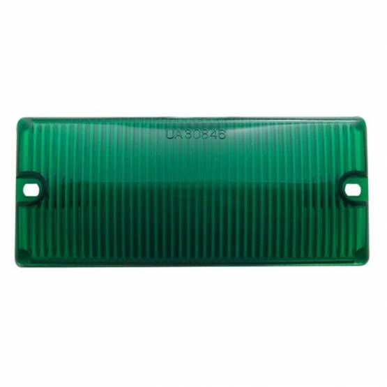 UNITED PACIFIC - UNITED PACIFIC - 30848 - LENTE DE LUZ DE PUERTA DE 2-3/16" X 5-3/16" - VERDE