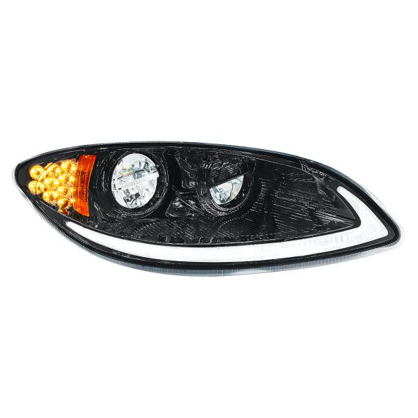 UNITED PACIFIC - UNITED PACIFIC - 31033 - FARO LED APAGADO CON BARRA DE LUCES LED Y SEÑAL DE GIRO PARA PASAJERO INTERNACIONAL PROSTAR 2006-2017