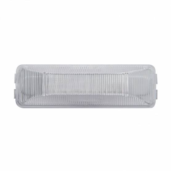 UNITED PACIFIC - UNITED PACIFIC - 31039 - LUZ UTILIDAD INCANDESCENTE RECTANGULAR PARA MONTAJE EN GUARDABARROS - LENTE TRANSPARENTE