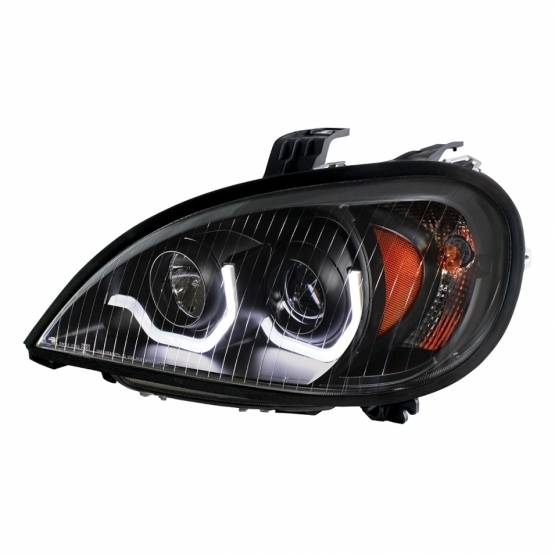 UNITED PACIFIC - UNITED PACIFIC - 31254 - FARO DE PROYECCIÓN BLACKOUT CON LUZ DE POSICIÓN LED PARA FREIGHTLINER COLUMBIA 2001-2020 - CONDUCTOR
