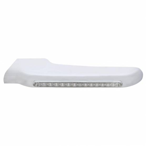 UNITED PACIFIC - UNITED PACIFIC - 32572 - CUBIERTA DE GUARDABARROS DELANTERO SECUENCIAL DE 14 LED ÁMBAR PARA PETERBILT 388 (2008-2015) Y 389 (2008-2023) - LENTE TRANSPARENTE - CONDUCTOR