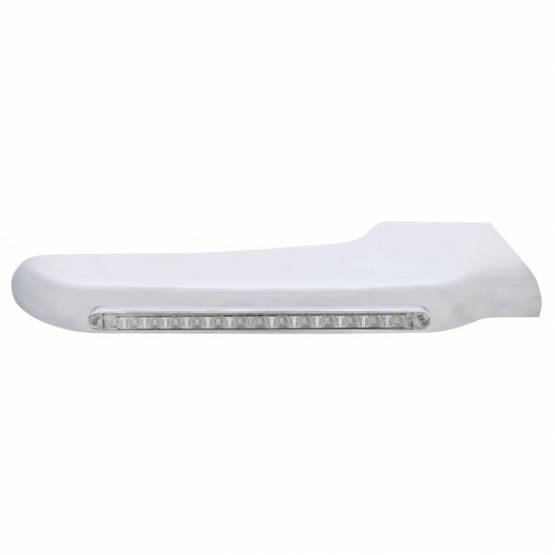 UNITED PACIFIC - UNITED PACIFIC - 32573 - CUBIERTA DE GUARDABARROS DELANTERO SECUENCIAL DE 14 LED ÁMBAR PARA PETERBILT 388 (2008-2015) Y 389 (2008-2023) - LENTE TRANSPARENTE - PASAJERO