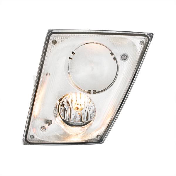 UNITED PACIFIC - UNITED PACIFIC - 32592 - CONJUNTO DE LUZ ANTINIEBLA CROMADA PARA VOLVO VN/VNL 2003-2017 - CONDUCTOR