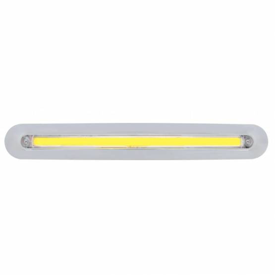 UNITED PACIFIC - UNITED PACIFIC - 32723 - 2005+ FREIGHTLINER 24 LED GLOLIGHT BARRA DE LUCES DE ESPEJO - LED ÁMBAR/LENTE TRANSPARENTE