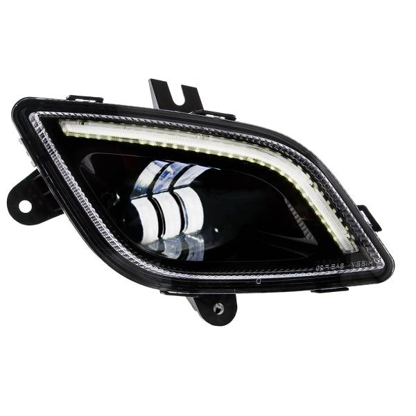 UNITED PACIFIC - UNITED PACIFIC - 32831 - LUZ ANTINIEBLA NEGRA DE 34 LED CON BARRA DE LUCES LED PARA FREIGHTLINER CASCADIA 2018-2024 - PASAJERO