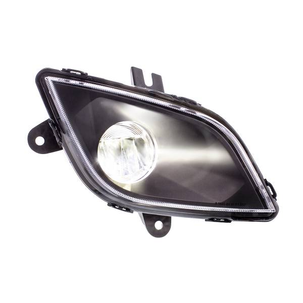 UNITED PACIFIC - UNITED PACIFIC - 32899 - LUZ ANTINIEBLA LED NEGRA DE ALTA POTENCIA PARA FREIGHTLINER CASCADIA 2018-2024 - PASAJERO