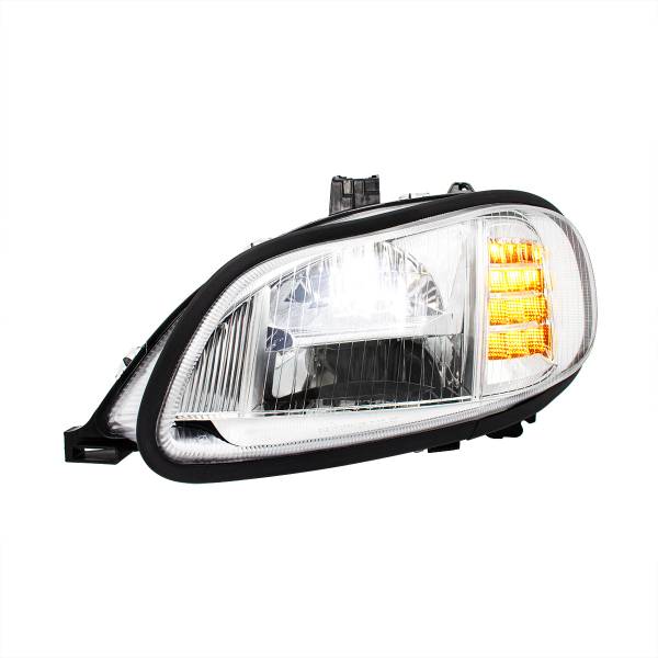 UNITED PACIFIC - UNITED PACIFIC - 32908 - FARO COMPLETAMENTE LED CROMADO DE ALTA POTENCIA PARA FREIGHTLINER M2-DRIVER 2003-2024