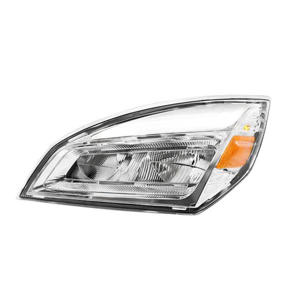 UNITED PACIFIC - UNITED PACIFIC - 32912 - FARO LED CROMADO DE ALTA POTENCIA PARA FREIGHTLINER CASCADIA-DRIVER 2018-2024